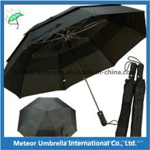 Рекламный подарок Прочный качество 2 Fold Golf Umbrella с Vent Proof